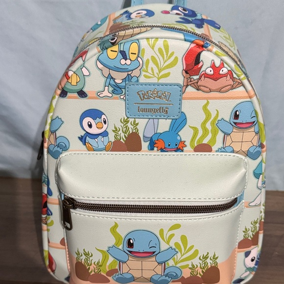 Loungefly Other - Loungefly Pokémon Kids Backpack - Blue and White